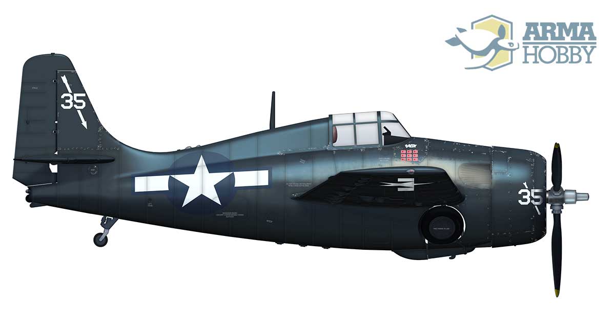 Arma Hobby AH70033 1:72 General-Motors FM-2 Wildcat..