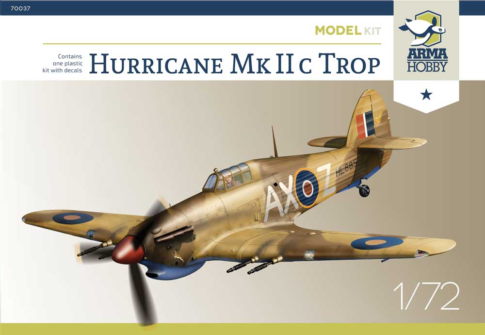 Arma Hobby AH70037 1:72 Hawker Hurricane Mk.IIc trop