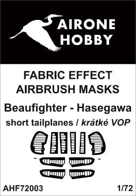Airone Hobby AHF72003 Bristol Beaufighter Tail Mask 1:72