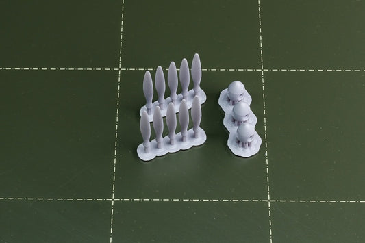 Airone Hobby AHL72082 1:72 CANT Z.506 Airone propeller set Supermodel/Italeri