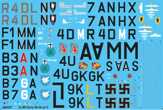 Aims AIMS48D017 1:48 Junkers Ju-88A-5
