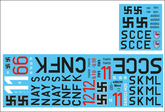 Aims AIMS48D019 1:48 Mistel 1 2 3 1