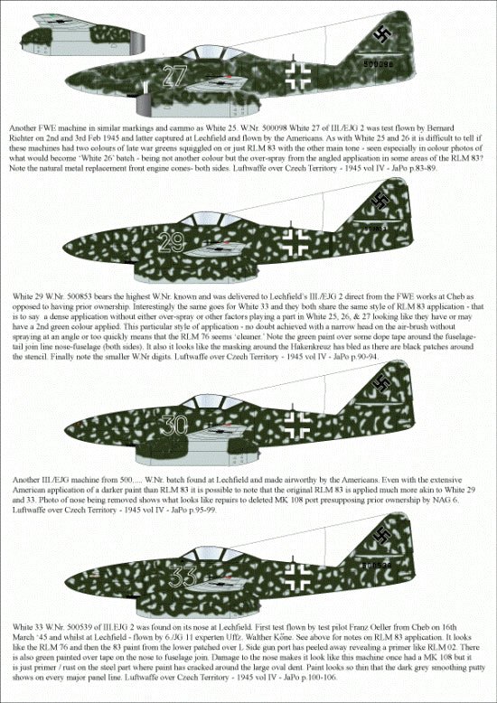 Aims AIMS72D026 1:72 Messerschmitt Me-262A-1a/U3