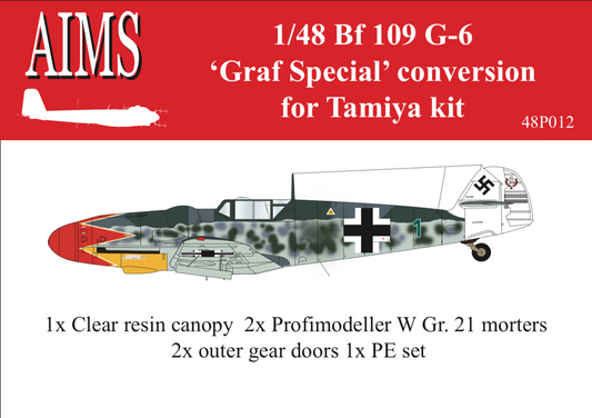 Aims AIMS48P012 1:48 Messerschmitt Bf-109G-6 'Graf Special'