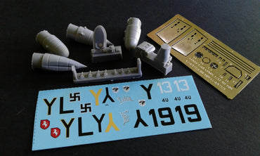 Aims AIMS48P018 1:48 Messerschmitt Bf-109G-4/R3 conversion