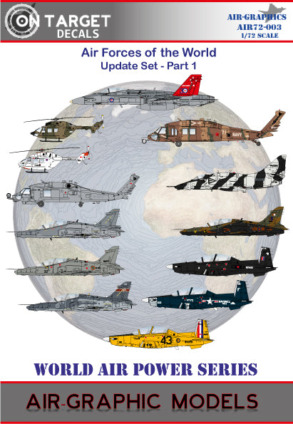 Air-Graphic AIR72-003 1:72 Air Forces of World Part 1 McDonnell F/A-18A Hornet