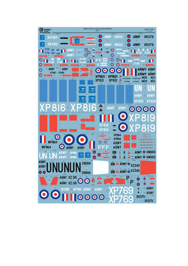 Air-Graphic Models AIR72-009 1:72 British Military Update set