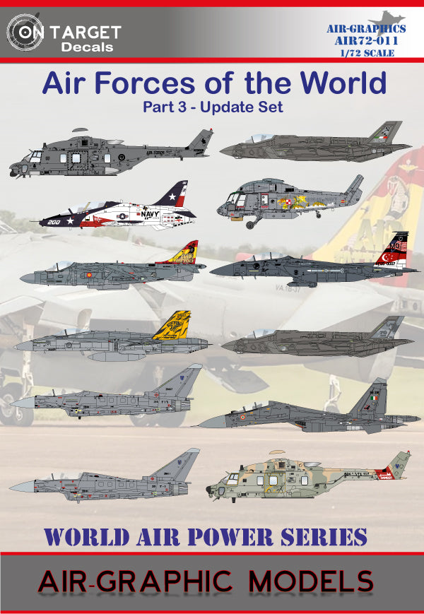 Air-Graphic AIR72-011 1:72 Air Forces of the World Pt III EAV-8B Harrier