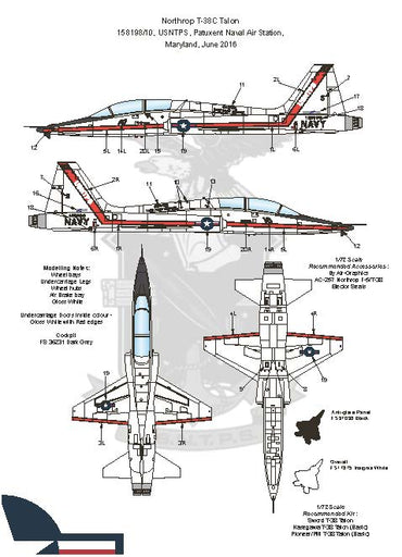 Air-Graphic Models AIR72-016 1:72 USNTPS Part 1