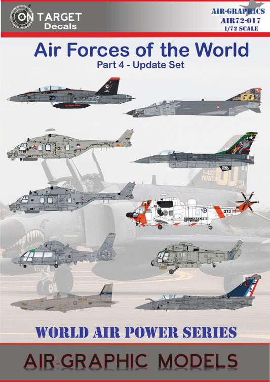 Air-Graphic AIR72-017 1:72 Air Forces of the World Update Set Part 4
