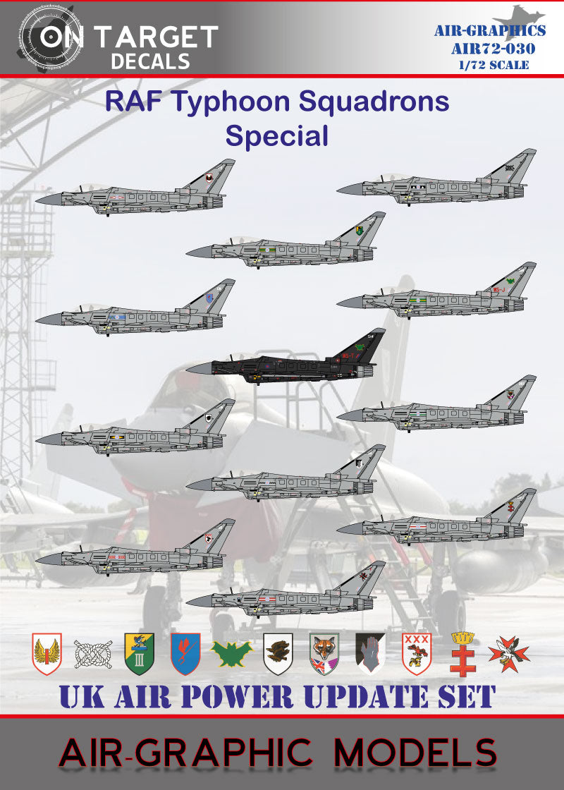 Air-Graphic AIR72-030 1:72 RAF Typhoon EF-2000A special scheme
