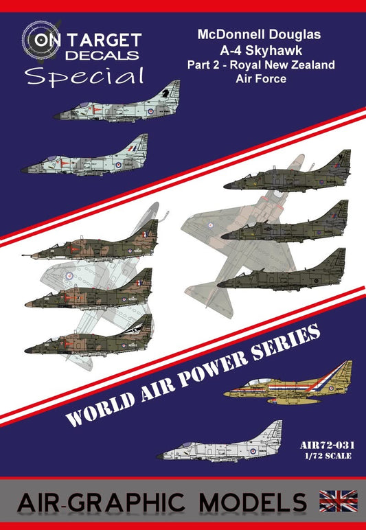 Air-Graphic Models AIR72-031 1:72 Douglas A-4K Skyhawk Part 2 RNZAF