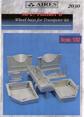 Aires AIRE2030 1:32 Sukhoi Su-27 Flanker B wheel bay