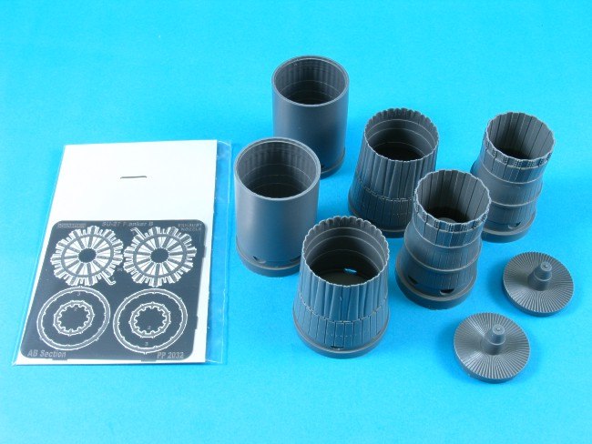 Aires AIRE2032 1:32 Sukhoi Su-27 Flanker B exhaust nozzles