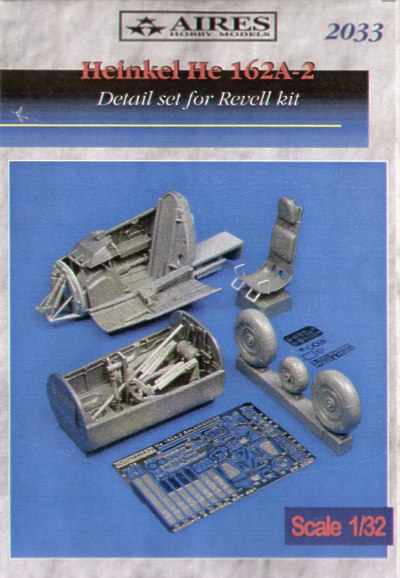Aires AIRE2033 1:32 Heinkel He-162A-2 Salamander detail set