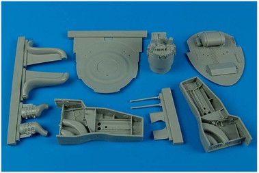 Aires AIRE2073 1:32 Grumman F8F-1 Bearcat wheel bay