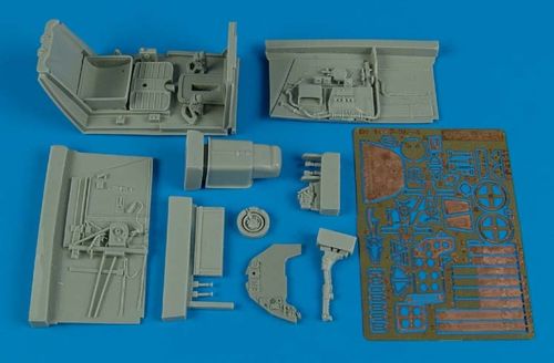 Aires AIRE2141 1:32 Messerschmitt Bf-109F-2/Bf-109F-4 cockpit set