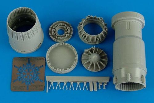 Aires AIRE2146 1:32 Mikoyan MiG-23MF/MiG-23ML Flogger exhaust nozzle