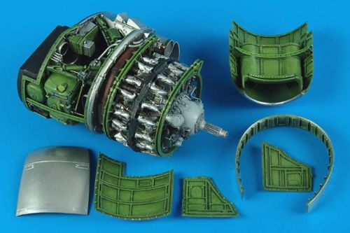 Aires AIRE2167 1:32 Republic P-47D Thunderbolt engine set
