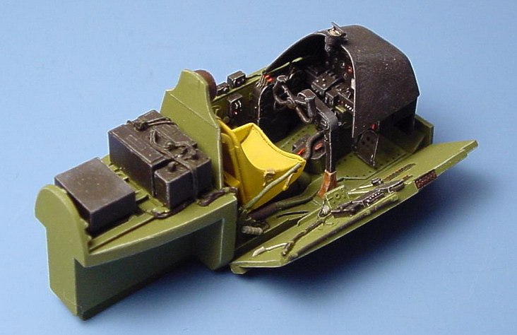 Aires AIRE4113 1:48 Lockheed P-38J Lightning cockpit