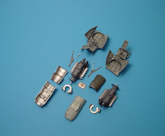 Aires AIRE4170 1:48 Messerschmitt Me-410A-1 engine detail set