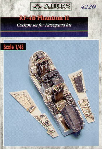 Aires AIRE4220 1:48 McDonnell RF-4B Phantom cockpit set