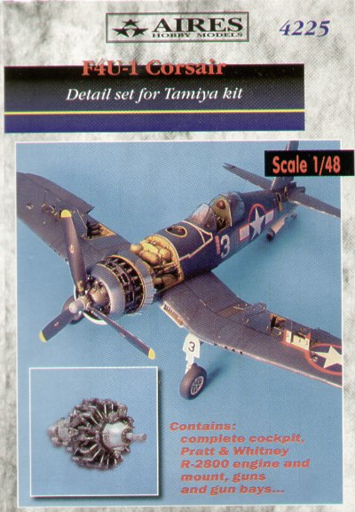 Aires AIRE4225 1:48 Vought F4U-1 Corsair details