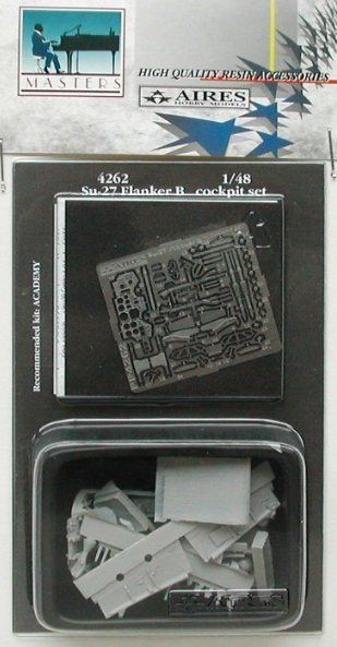 Aires AIRE4262 1:48 Sukhoi Su-27 Flanker B cockpit