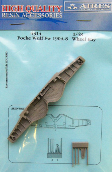Aires AIRE4314 1:48 Focke-Wulf Fw-190A-8 wheel bay