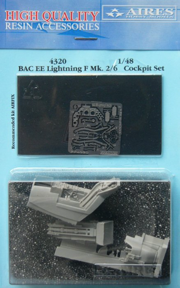 Aires AIRE4320 1:48 BAC/EE Lightning F.2/F.6 cockpit