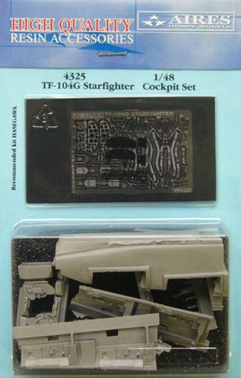Aires AIRE4325 1:48 Lockheed TF-104G Starfighter cockpit set