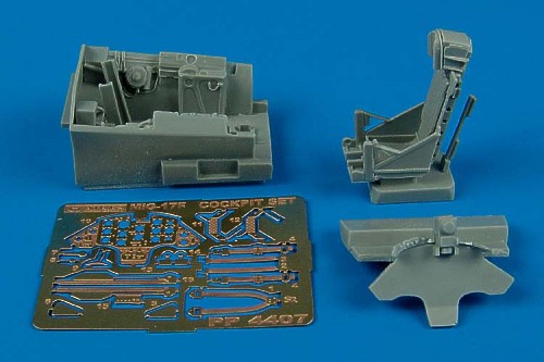 Aires AIRE4407 1:48 Mikoyan MiG-17F cockpit set