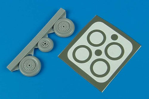 Aires AIRE4423 1:48 Mikoyan MiG-15 Fagot wheels and paint masks