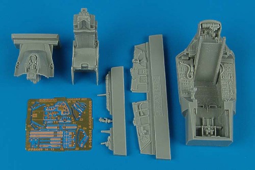 Aires AIRE4449 1:48 Lockheed-Martin F-16C /F-16N Aggressor cockpit set