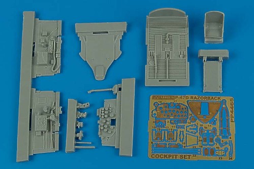 Aires AIRE4465 1:48 Republic P-47D Thunderbolt 'Razorback' cockpit set