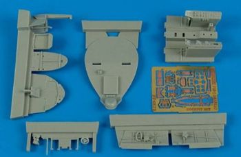 Aires AIRE4573 1:48 Grumman F8F-1 Bearcat cockpit set