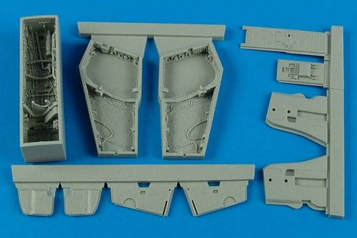 Aires AIRE4579 1:48 McDonnell F-4B/N Phantom II wheel bays