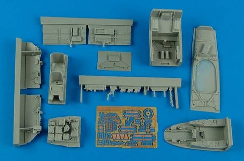 Aires AIRE4585 1:48 Messerschmitt Me-410B-2/U4 cockpit set