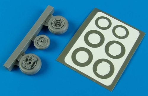 Aires AIRE4592 1:48 North-American T-28 Trojan wheels & paint masks