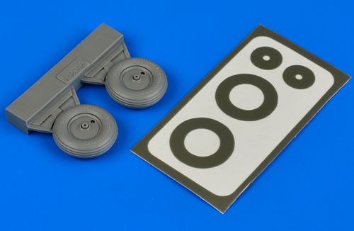 Aires AIRE4601 1:48 Yakovlev Yak-1/Yak-1B wheels & paint masks