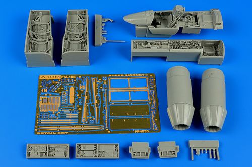 Aires AIRE4635 1:48 Boeing F/A-18E Super Hornet detail set