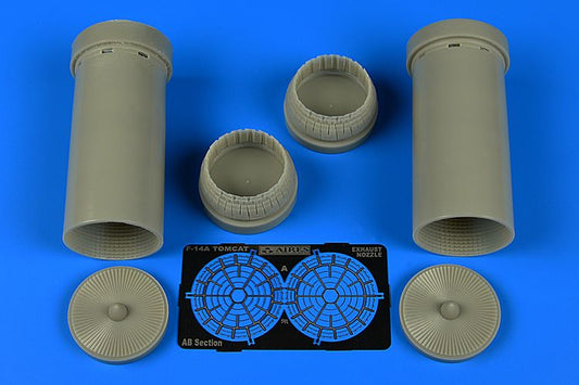 Aires AIRE4708 1:48 Grumman F-14A Tomcat exhaust nozzles