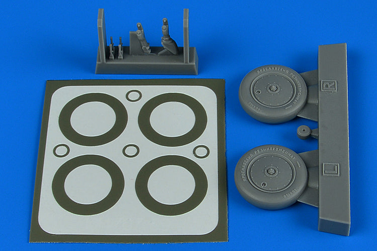 Aires AIRE4797 1:48 Polikarpov I-16 wheels & paint masks
