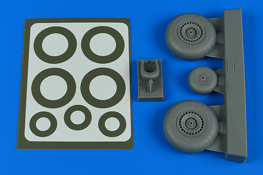 Aires AIRE4804 1:48 Dornier Do-217N-1 wheels & paint masks