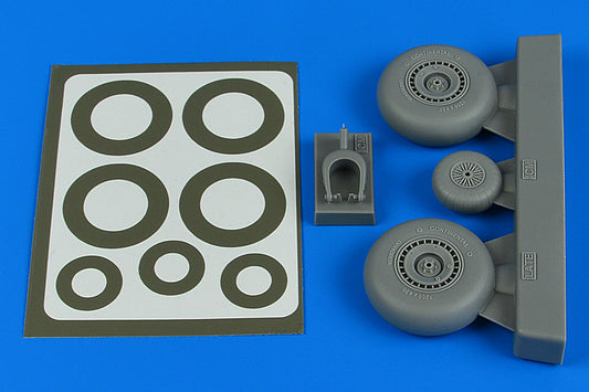 Aires AIRE4806 1:48 Dornier Do-217N wheels & paint masks