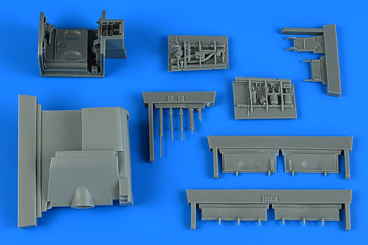 Aires AIRE4872 1:48 BAe Harrier T.2/T.4/T.8 wheel bay