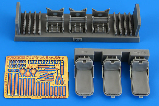 Aires AIRE4918 1:48 Westland Sea King HAS.1/HAS.5/HU.5 crew seats