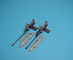 Aires AIRE7095 1:72 Junkers Ju-87G 'Stuka' Bordkanone 3.7cm pods
