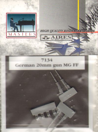 Aires AIRE7134 1:72 German 20mm cannon MG.FF