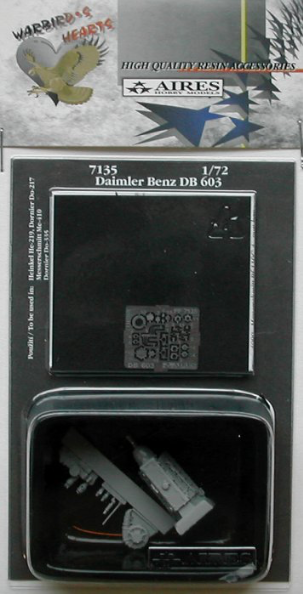 Aires 7135 Daimler-Benz DB-603 for He-219, Do-217, Bf-110, Do-335 1:72
